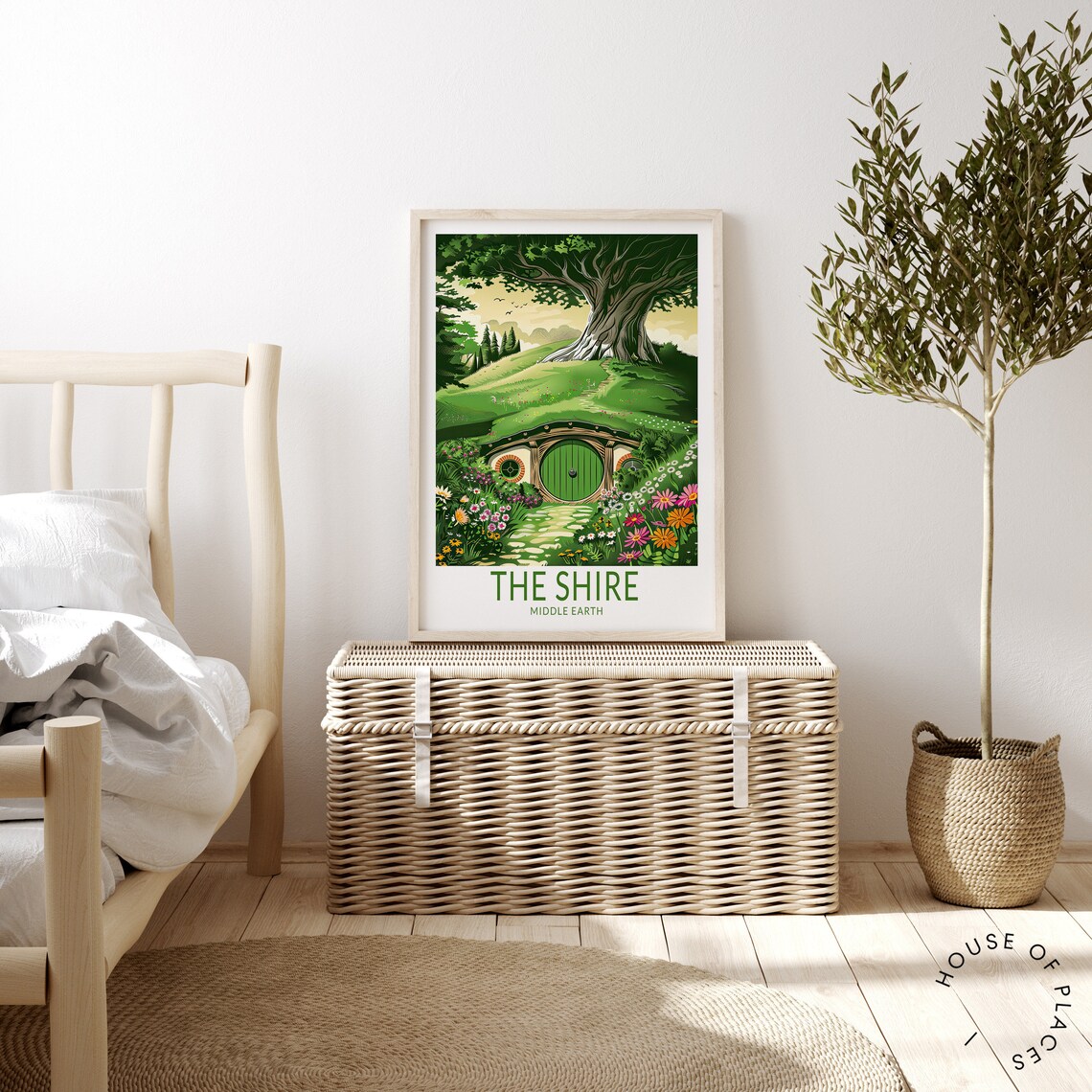 The Shire Travel Poster, Middle Earth New Zealand - Image 4