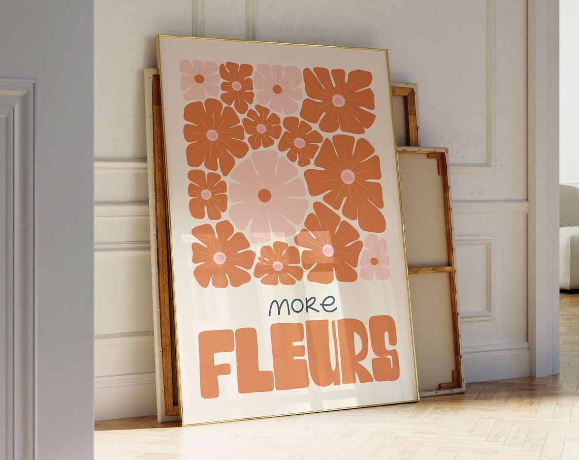 Henri Matisse Flower Market Watercolor Art Print