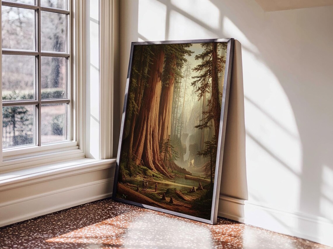 California Redwood Trees, Redwood National Park Art Print - Image 2