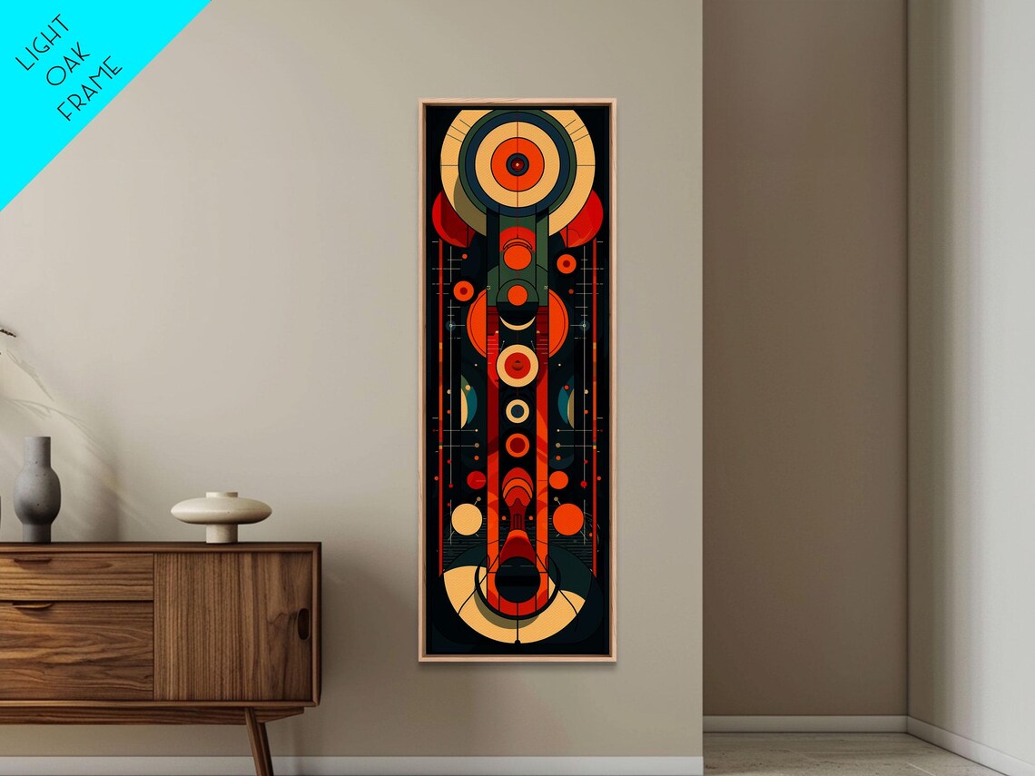 Retro Art Deco Geometric Patterns Poster Print - Image 6