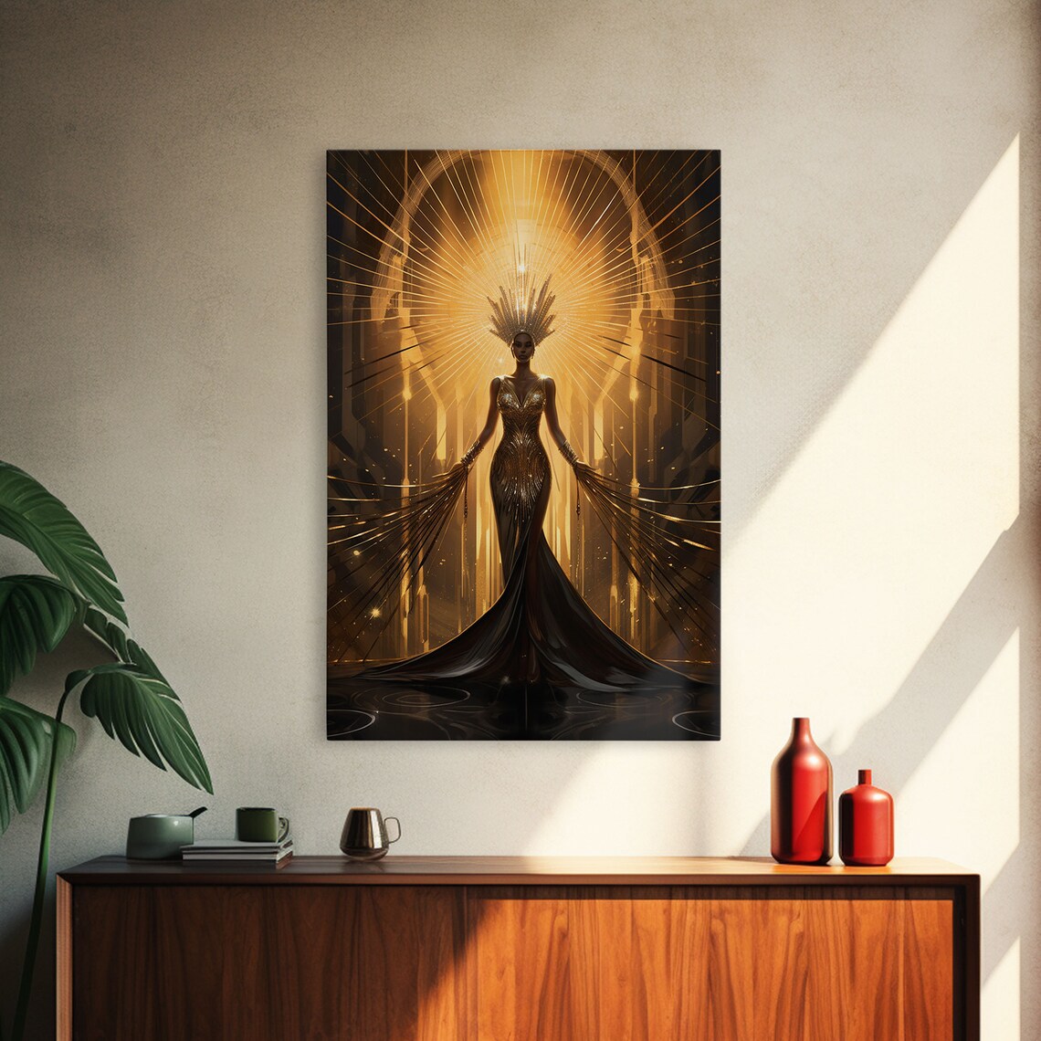 Art Deco Vintage Luxury Housewarming Art Print - Image 4