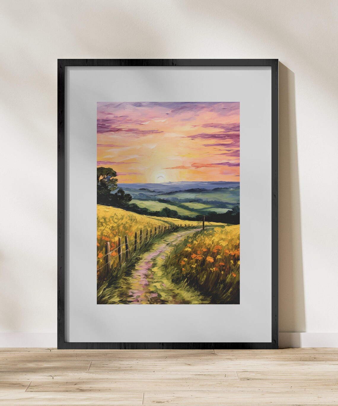 French Countryside Farmhouse Vintage Art Print - Image 2