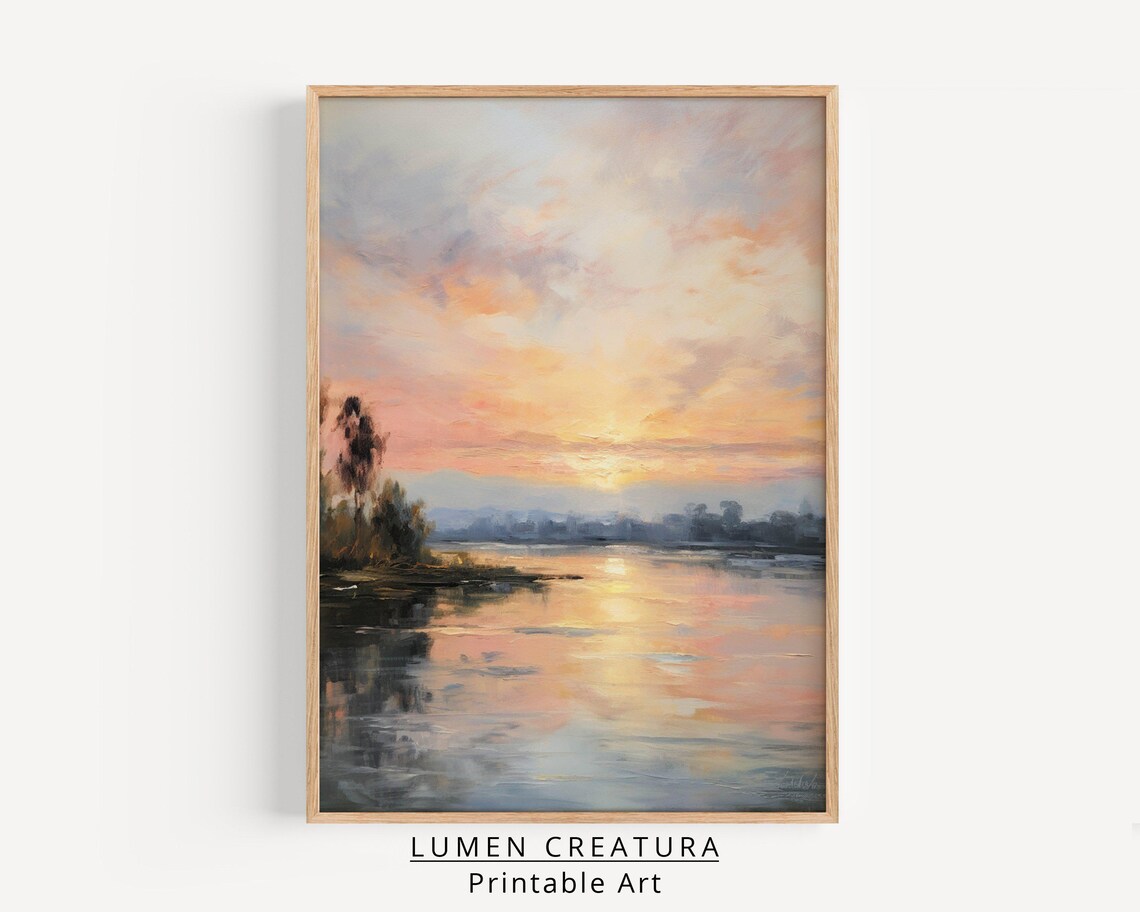 Rhne River Vintage French Countryside Art Print - Image 4