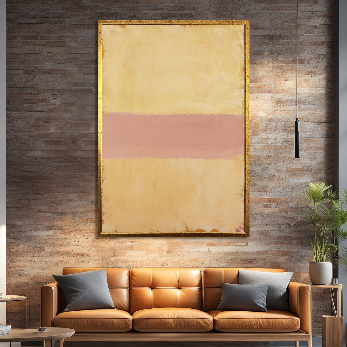 Mark Rothko Style Abstract Art Print