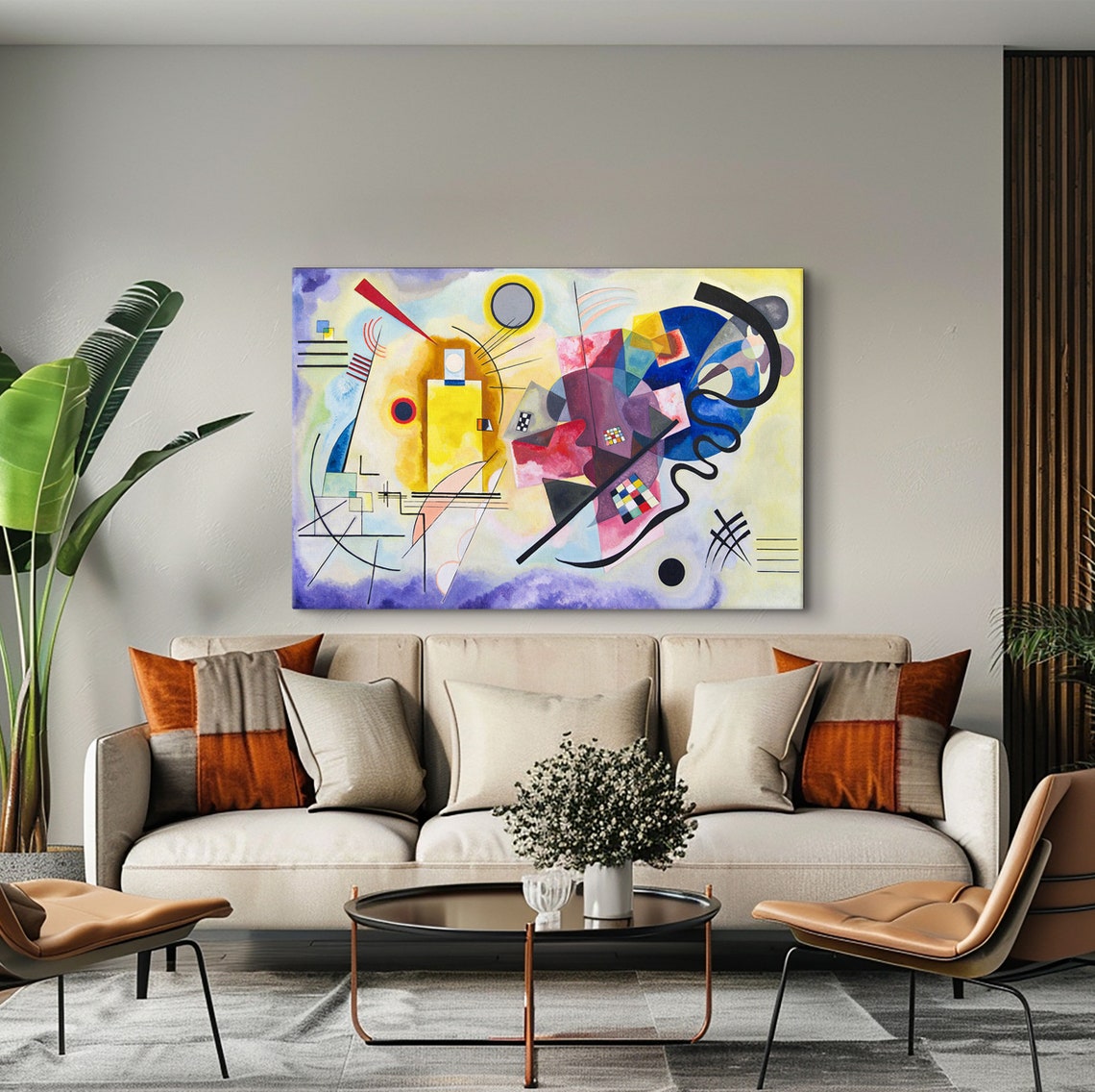 Wassily Kandinsky Yellow Red Blue 1925 Abstract Masterpiece Poster - Image 2