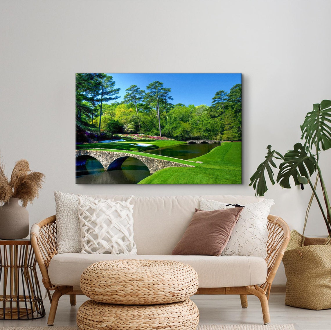 Augusta National Golf Masters Golf Augusta National Golf Wall Art Georgia Poster Golf Club Wall Art Corner Golf Gifts - Image 2