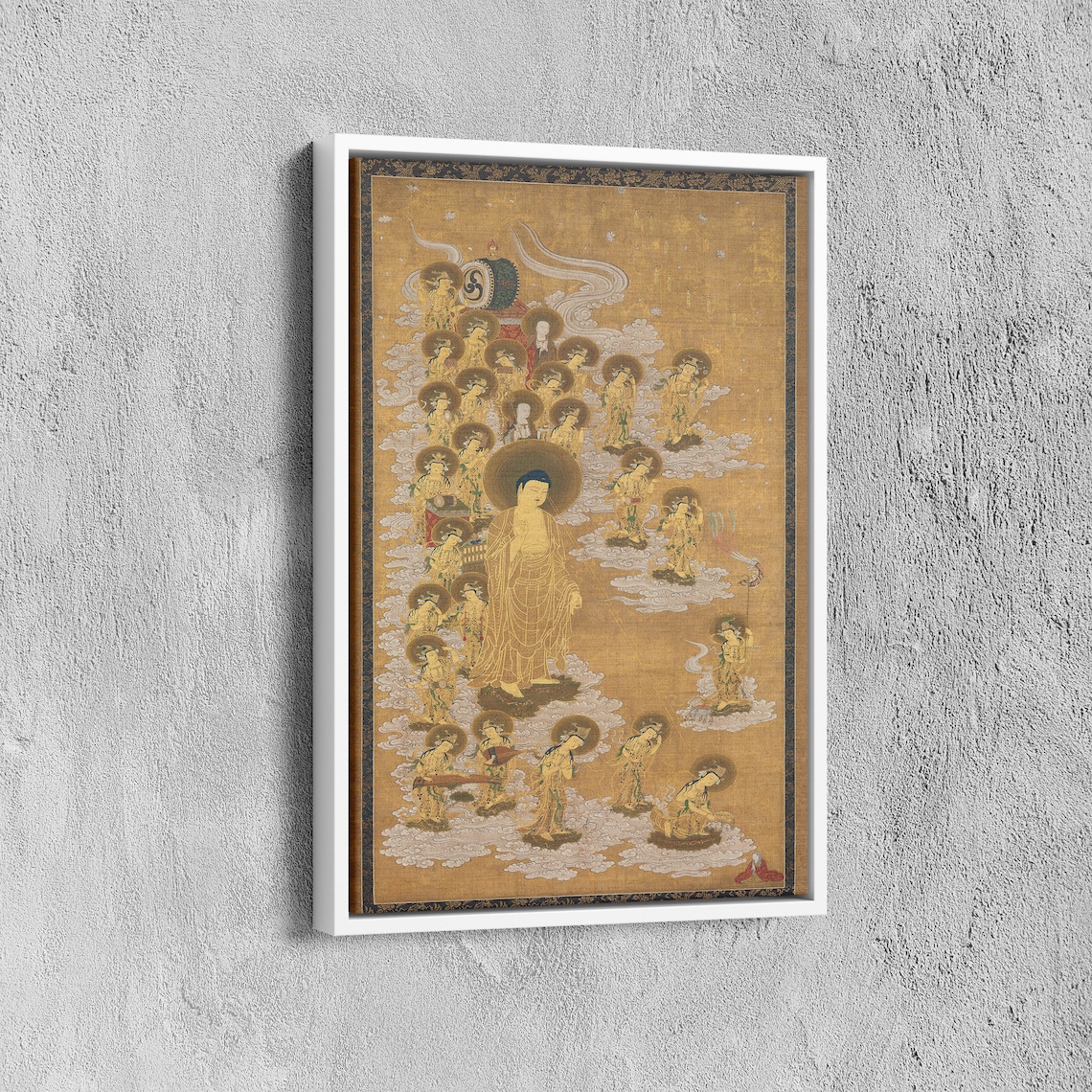 Amida Buddha and Twenty Five Bodhisattvas Art Print - Image 6