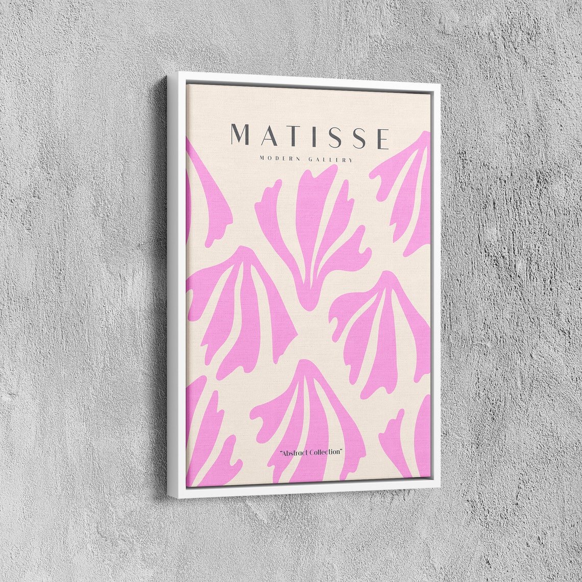 Pink Matisse Print Blush Pink Matisse Wall Art Exhibition Print Abstract Matisse Popular Print Minimalist Colorful Neutral Wall Art - Image 5