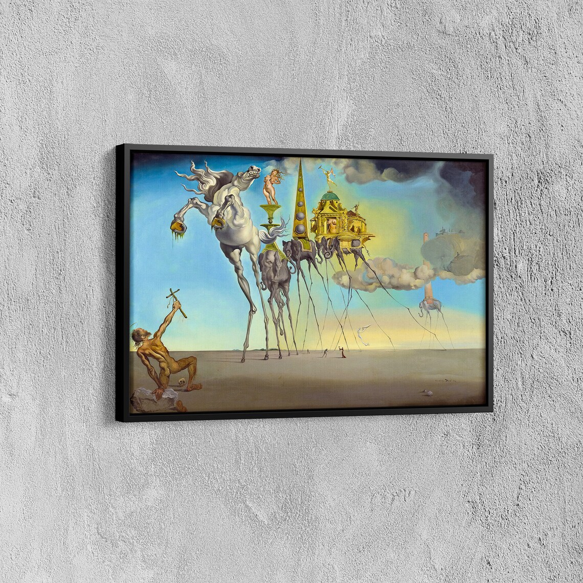 Salvador Dali The Temptation Of St Anthony Poster - Image 5