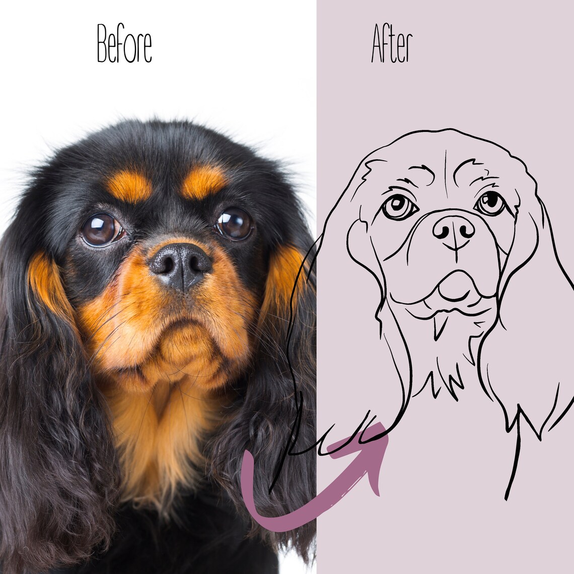 Custom Pet Portraits With Pet Photo Watercolor Portrait Dog Portrait Custom Pet Portrait Pet Cat Portraits - Image 3