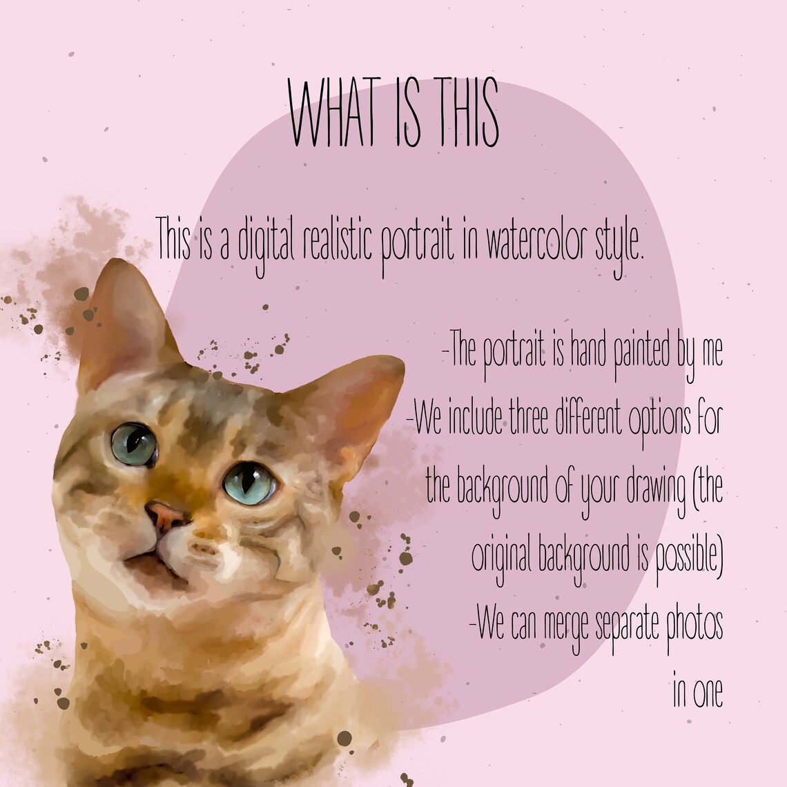 Watercolor Pet Portrait From Photo, Dog Painting - Image 4
