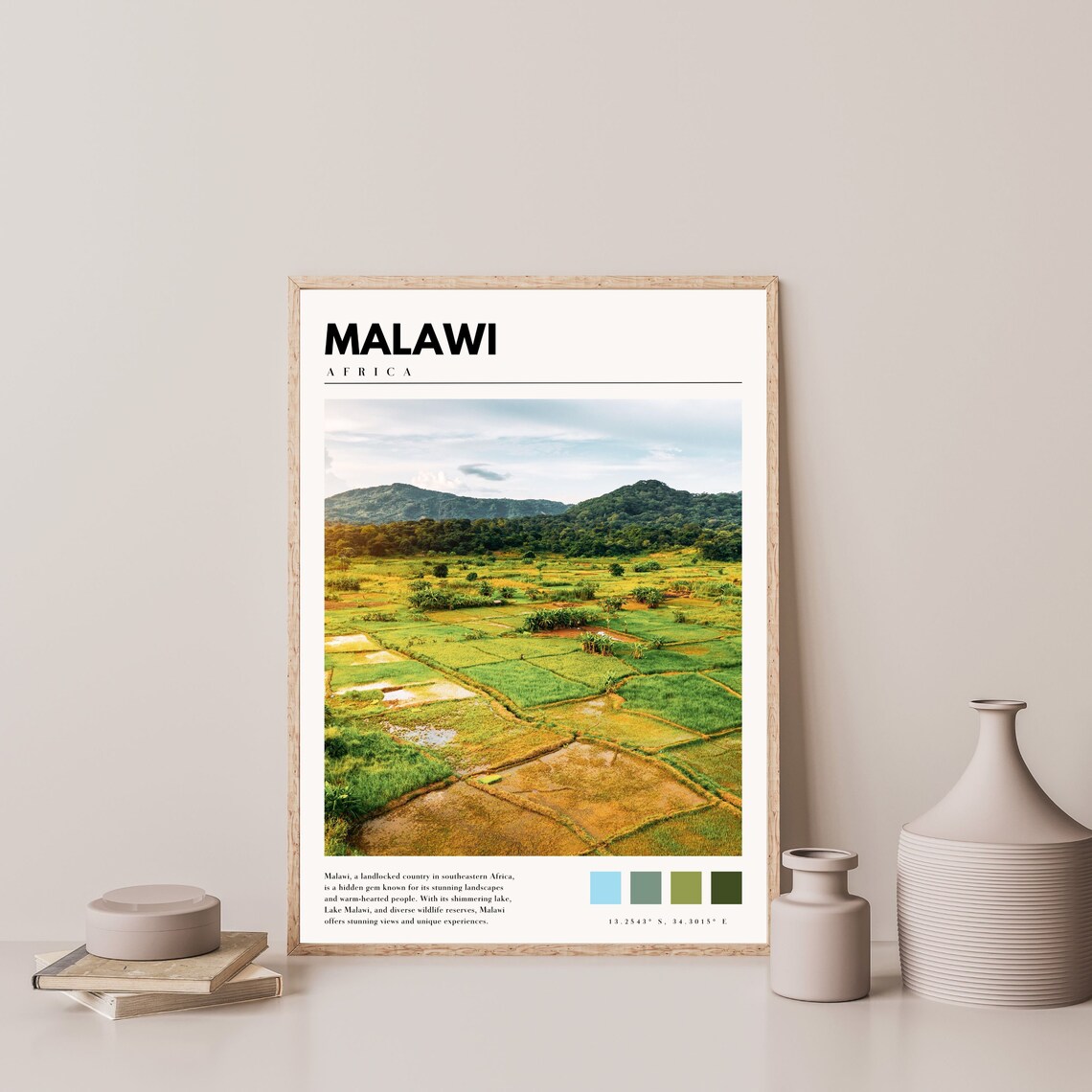 Malawi Print Malawi Africa Poster Malawi Wall Art Malawi Artwork Malawi Photo P 080 - Image 4
