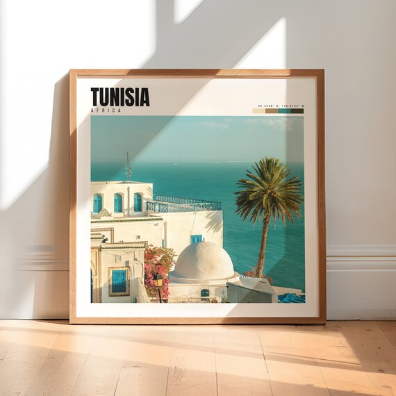 Tunisia Print Tunisia Africa Poster Tunisia Wall Art Tunisia Photography Tunisia Decor Tunisia Artwork Tunisia Photo P 169