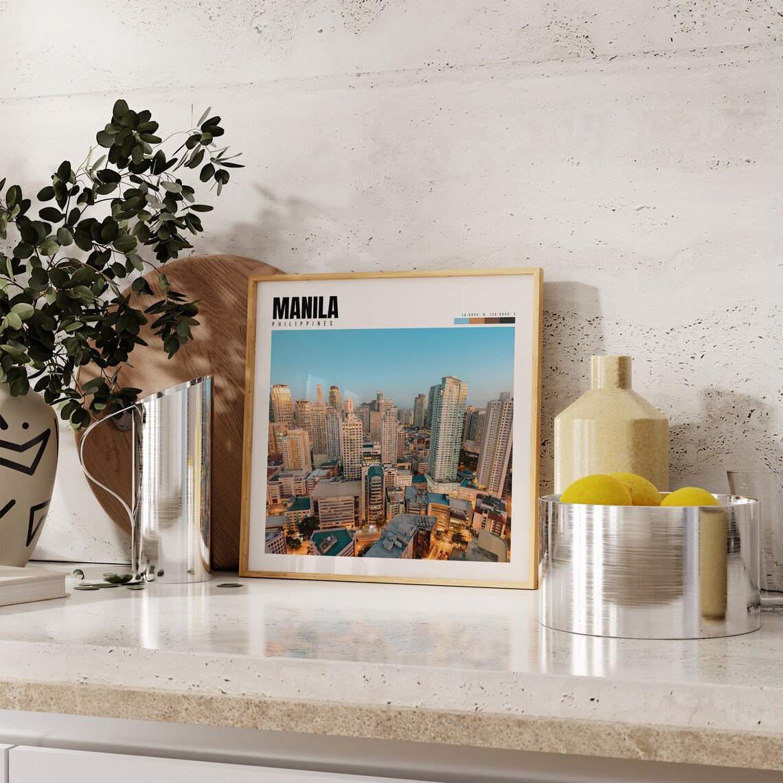 Manila Travel Poster, Philippines Wall Art Print - Image 4
