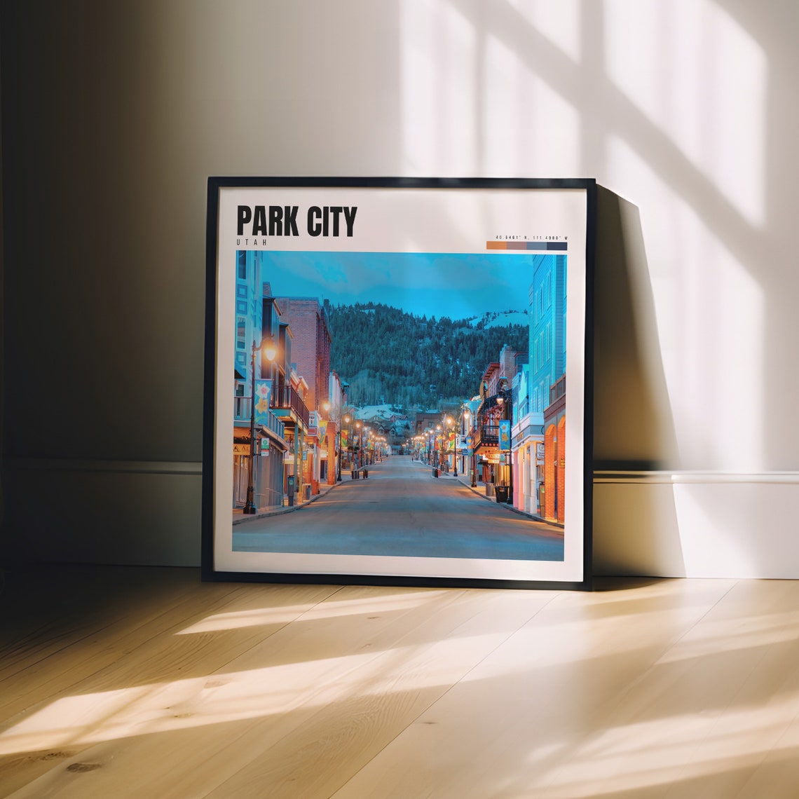 Park City Print Park City Utah Poster Park City Wall Art Park City Photography Park City Artwork Park City Photo P 013 - Image 3