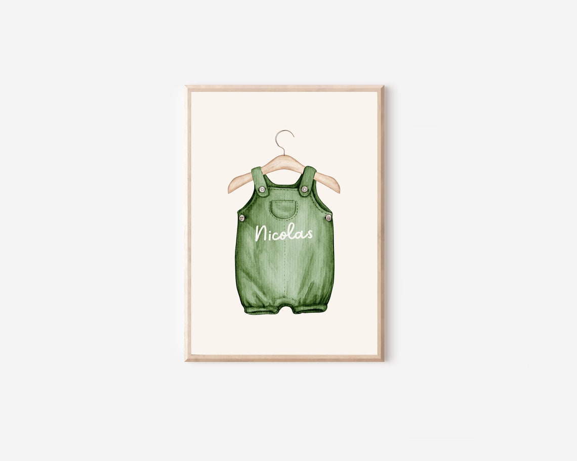Custom Name Poster, Boys Room Nursery Decor - Image 4