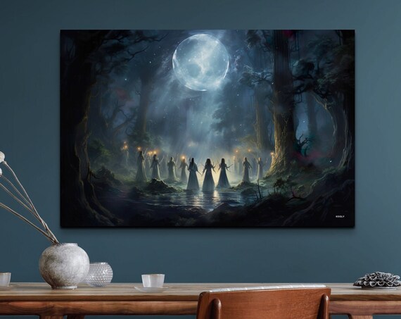 Witch Wood Ritual Wall Art