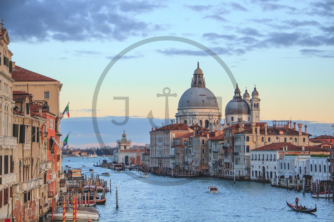 Venice Veneto Region Of Italy At Sunset Limited Edition Print Photography Fine Art Wall Art Exclusive Print Poster Photo Ita - Image 3