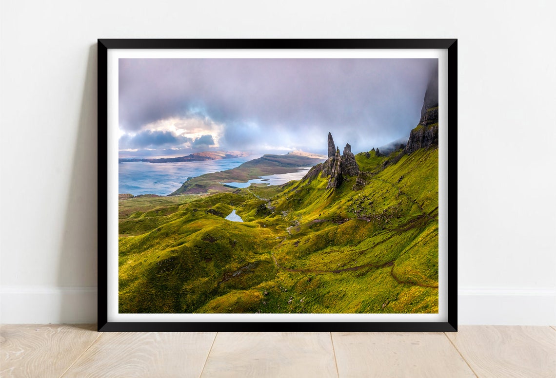 Old Man Of Storr Isle Of Skye Scotland Limited Edition Print Photography Fine Art Wall Art Exclusive Print Posters Photo Sct