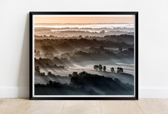 Vale Of Pewsey Sunrise Wiltshire Limited Edition Print Landscape Photography Fine Art Wall Art Exclusive Print Posters Photos