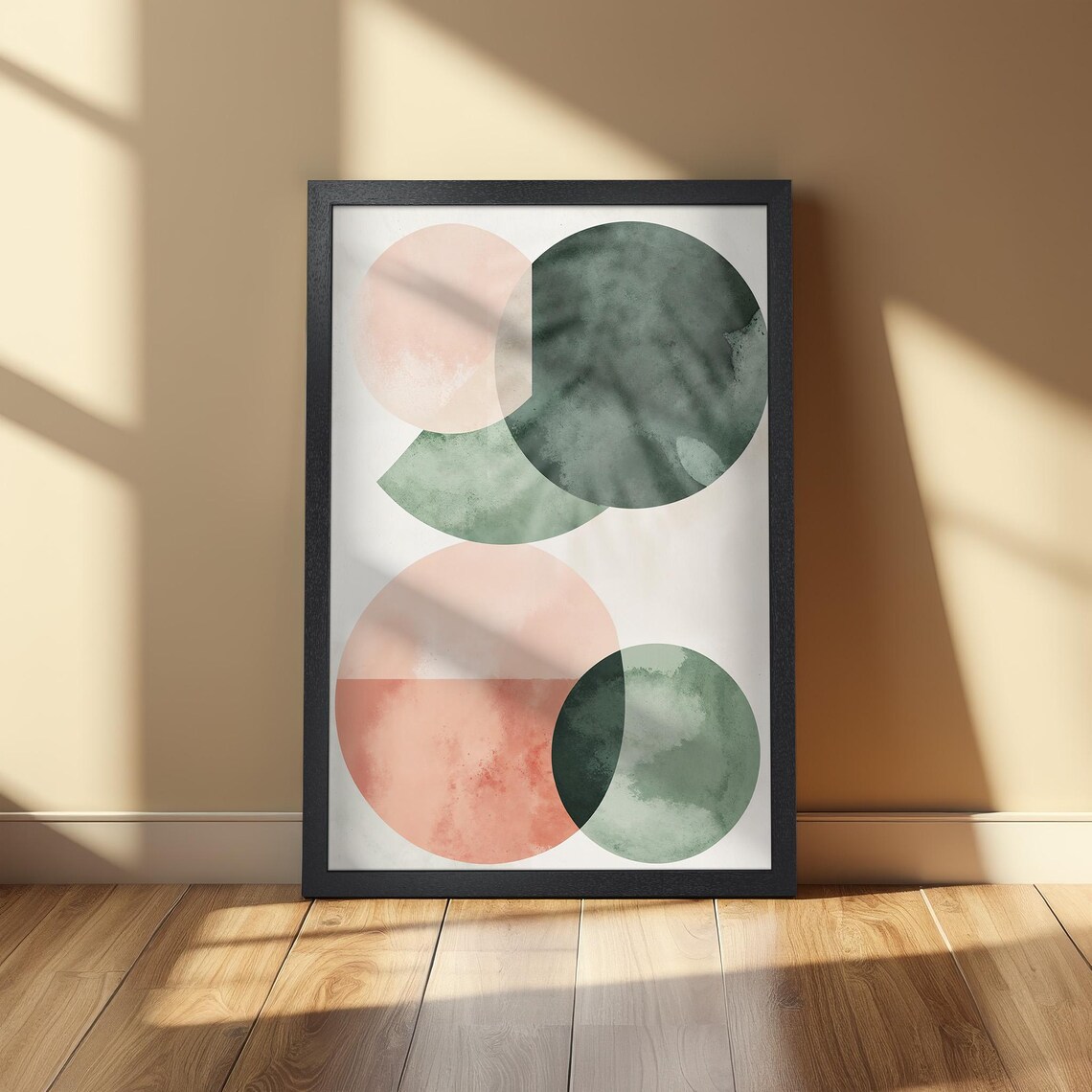 Abstract Geometric Elegance, Minimalist Decor Art Print - Image 2