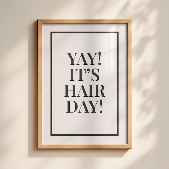 Hair Salon Prints Decor Beauty Room Stylist Posters