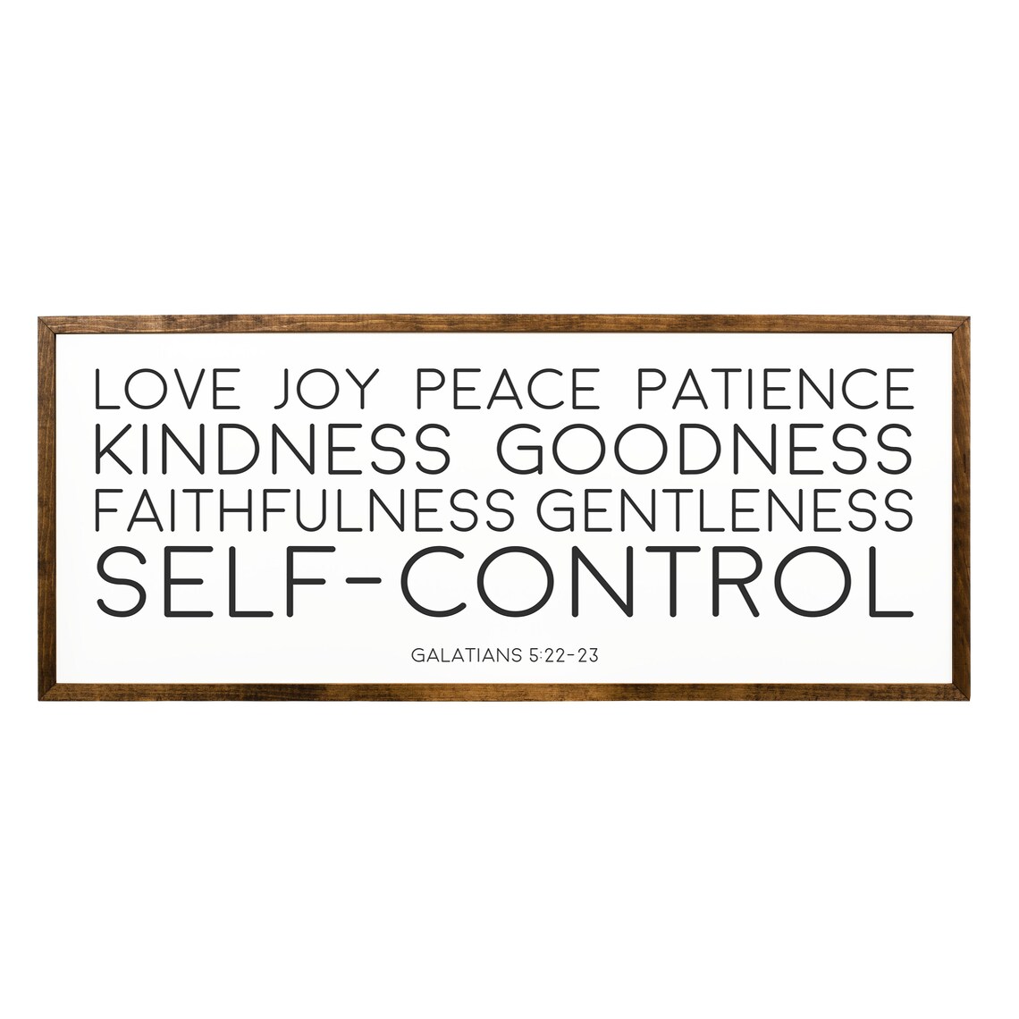 Galatians 5:22-23, Fruit of the Spirit Wall Art Print - Image 2