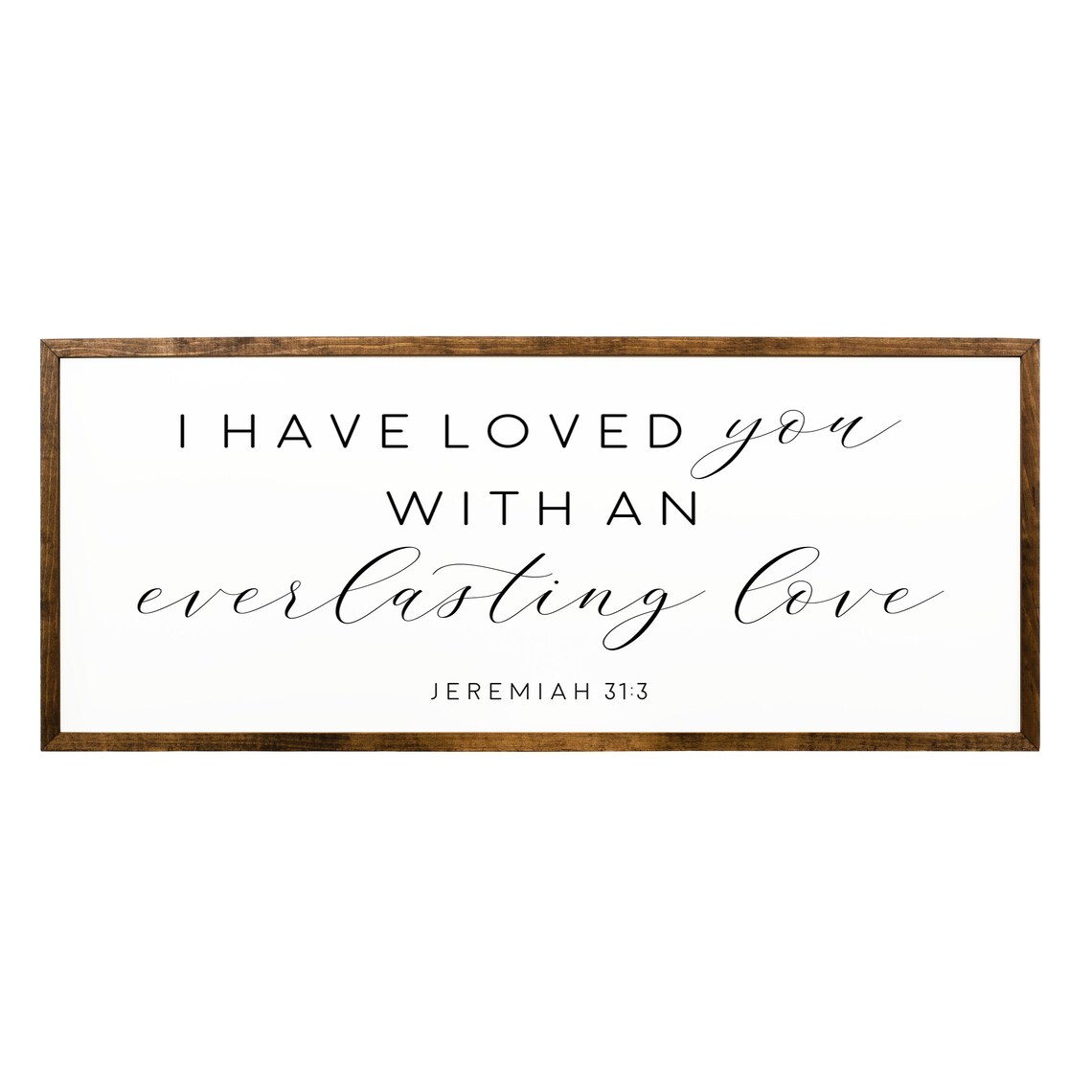 Jeremiah 313 I Have Loved You, Bible Verse Art Print - Image 2