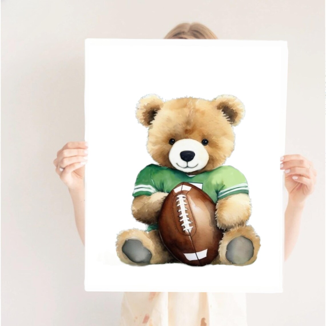 Football Nursery Art, Sport Decor for Children - Image 2