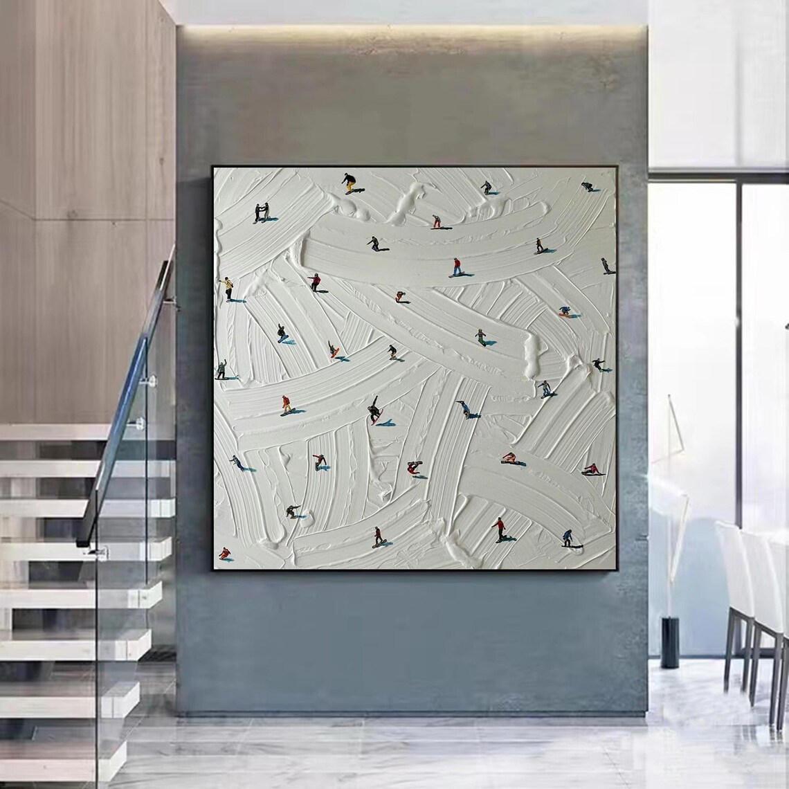Snowboarding Winter Art Print, Personalized Gift - Image 5