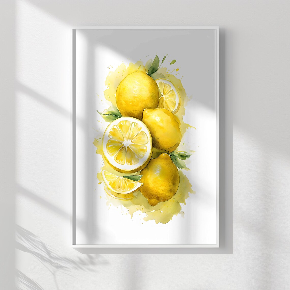 Lemon Art Print, Kitchen Dining Room Decor - Image 3