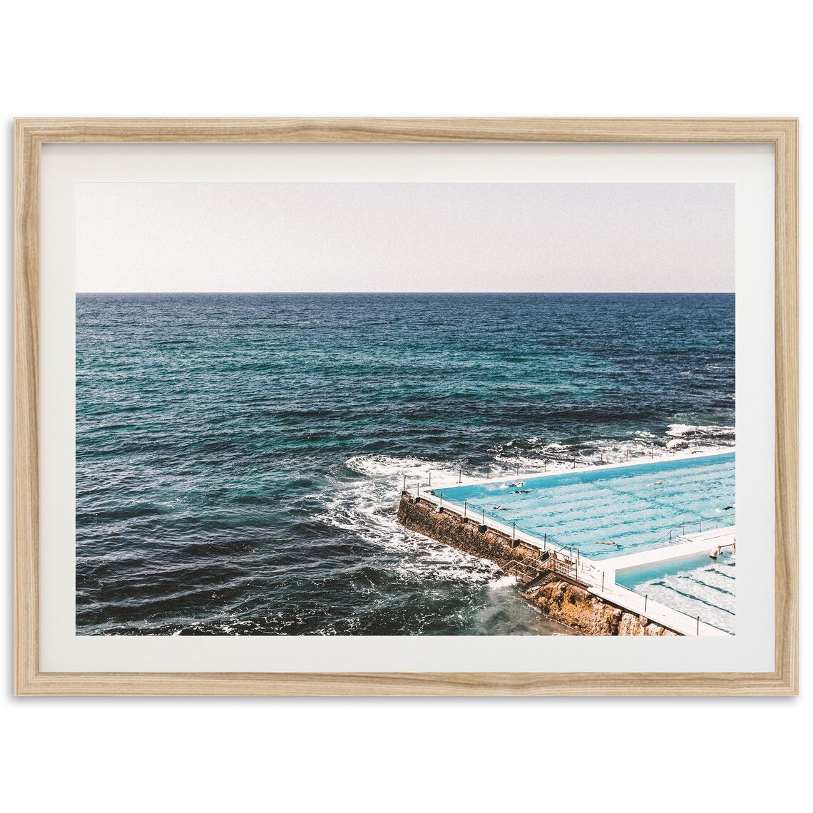 Bondi Beach Travel Poster, Fine Art Photography