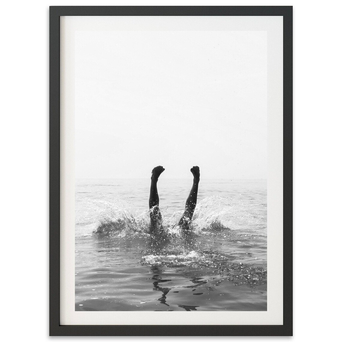 Coastal Beach Photography Vintage Art Print