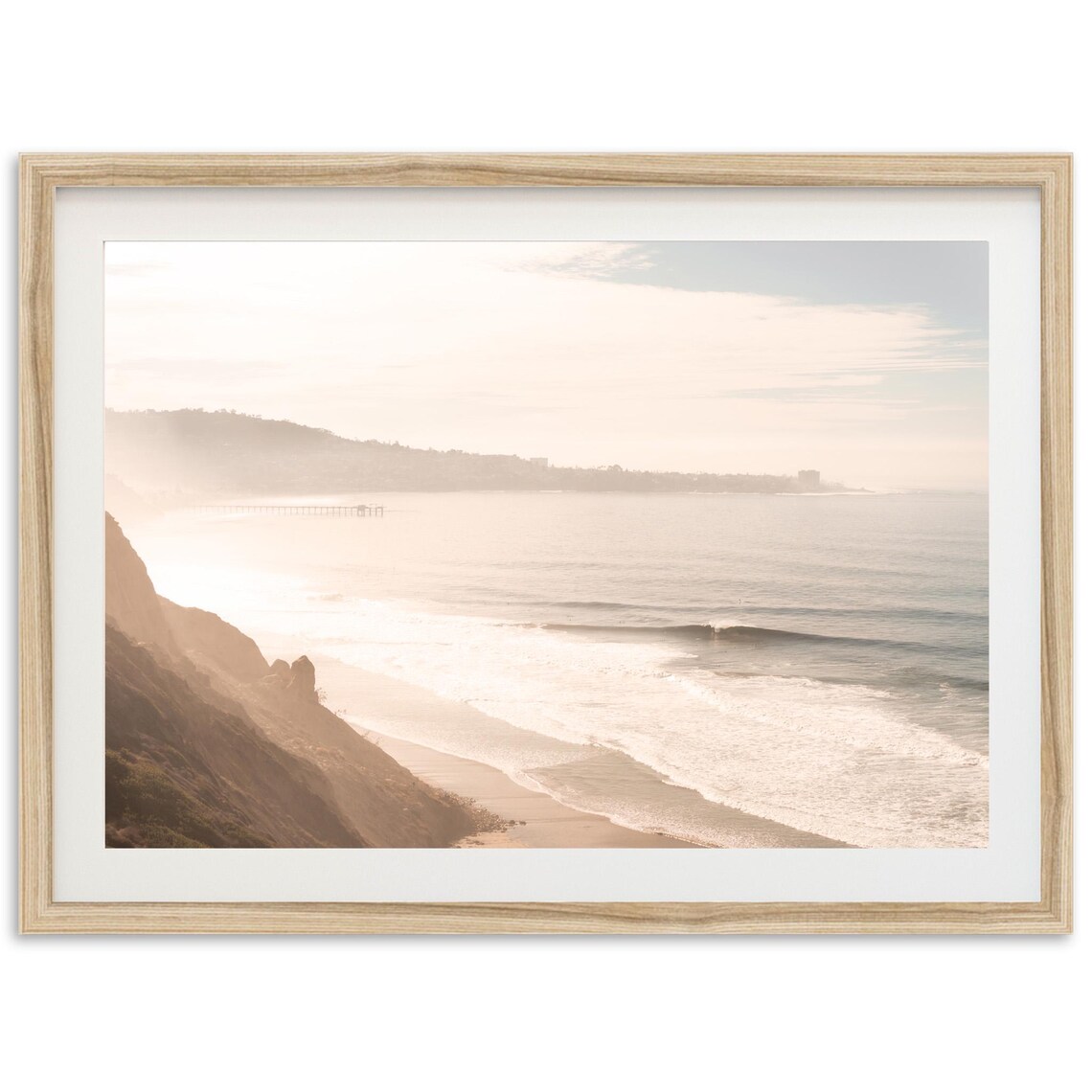 San Diego Beach Photography Travel Poster, La Jolla