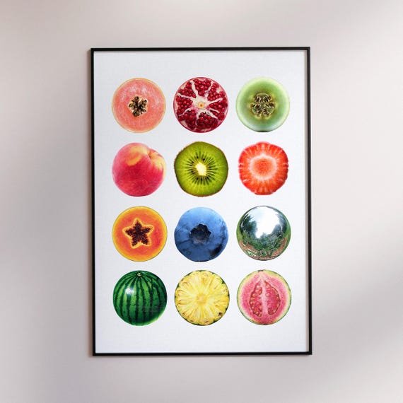 Vintage Retro Collage Print Trendy Wall Art 8 Ball Funky Bar Cart Decor Preppy Y2k Room Physical Home