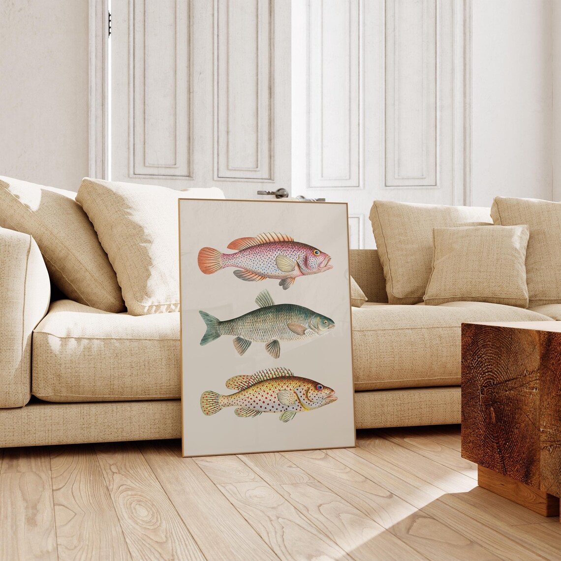 Vintage Style Fish Kitchen Wall Art - Image 2