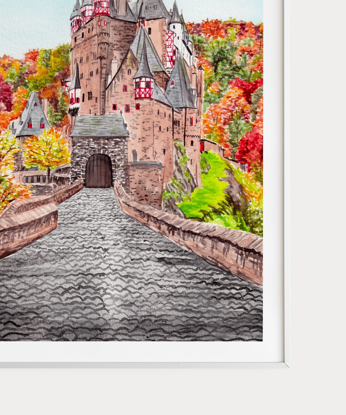 Burg Eltz Castle, Germany Travel Poster, Europe - Image 3