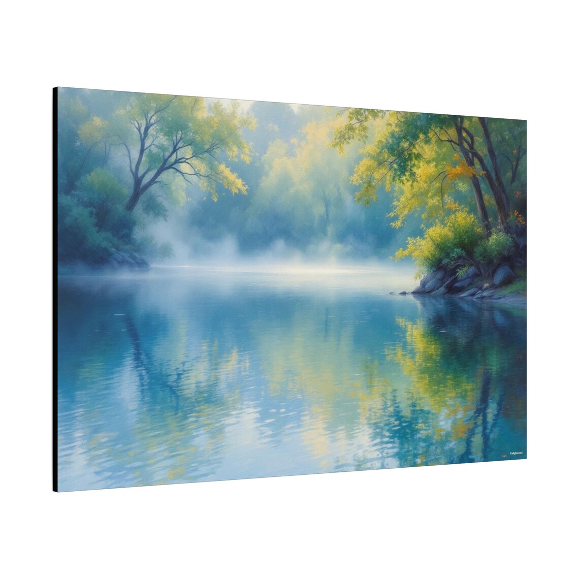 Dreamscape Of Stillness, Abstract Art Print - Image 2