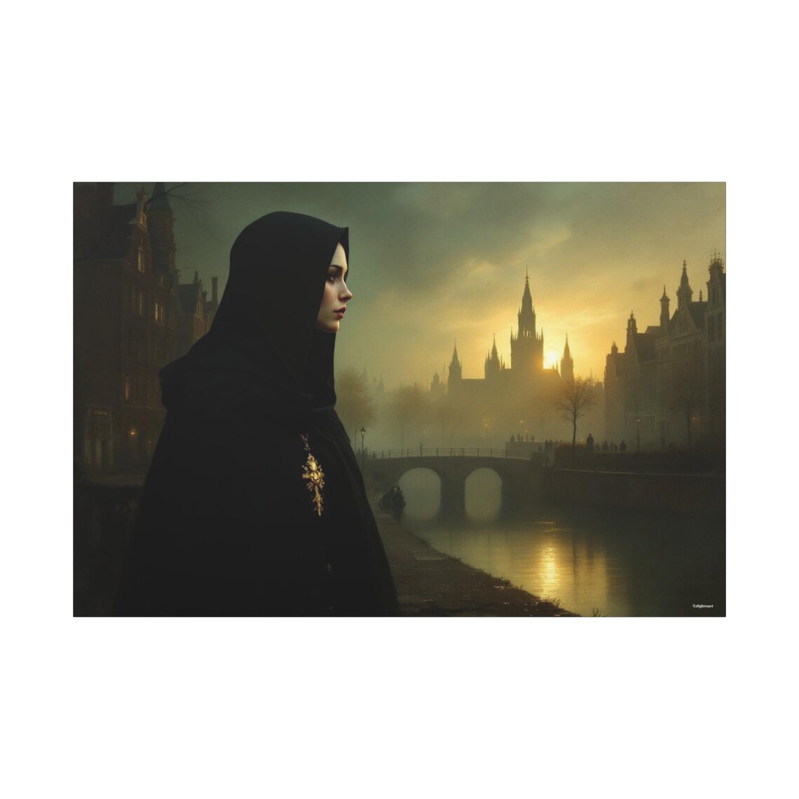 Shadows Of The Old City, Urban Art Print - Image 3
