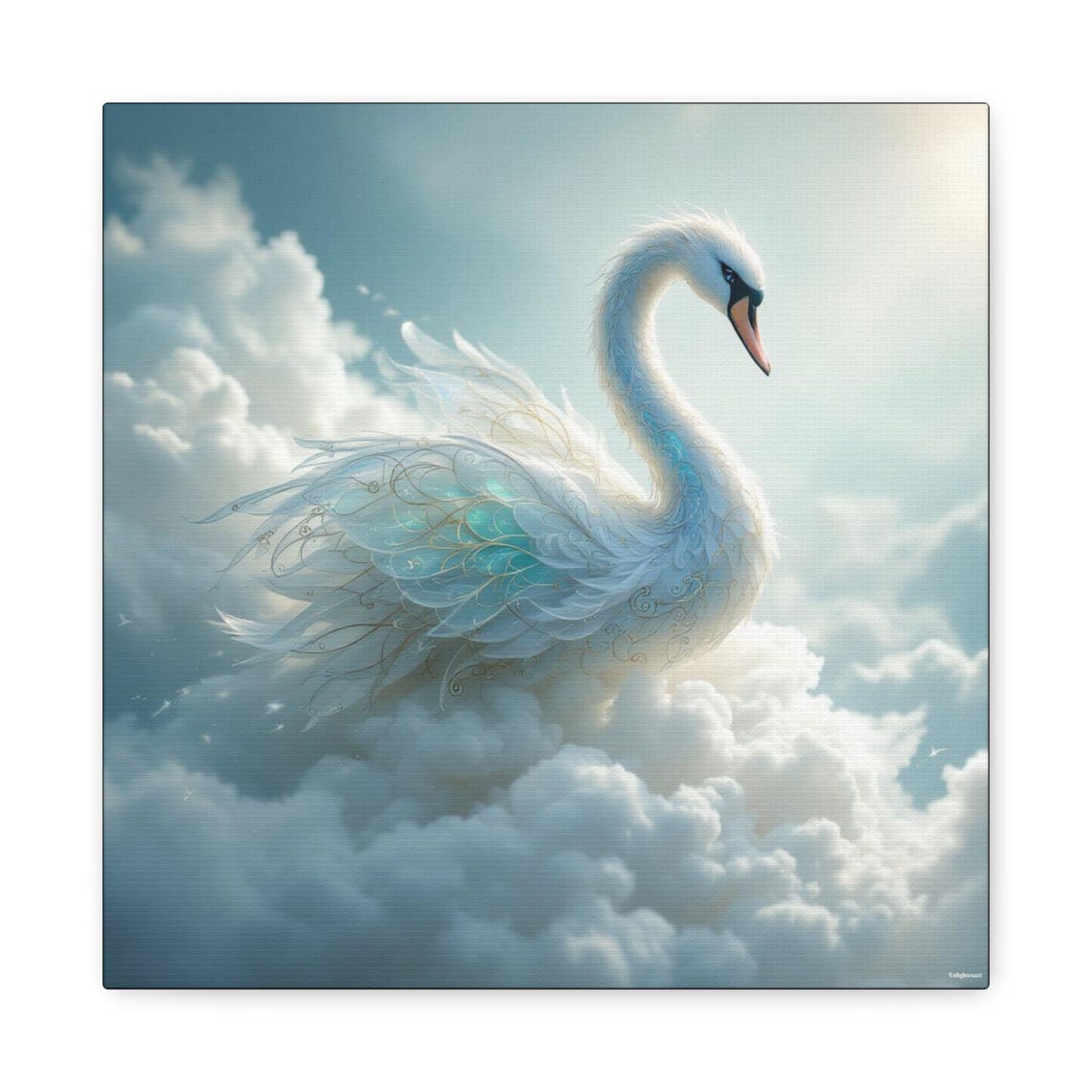 Wings Of Heaven - Abstract Art Print - Image 3