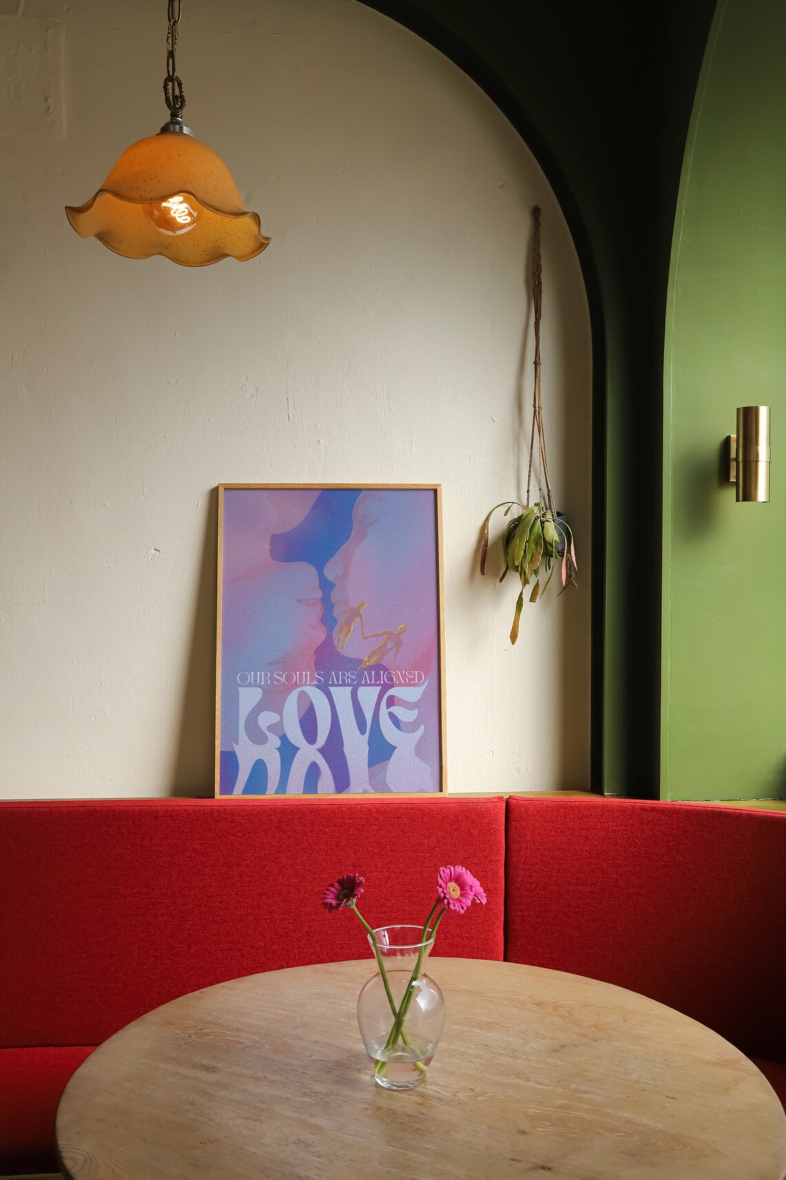 Soulmate Gradient Print, Romance Aura Wall Art - Image 4