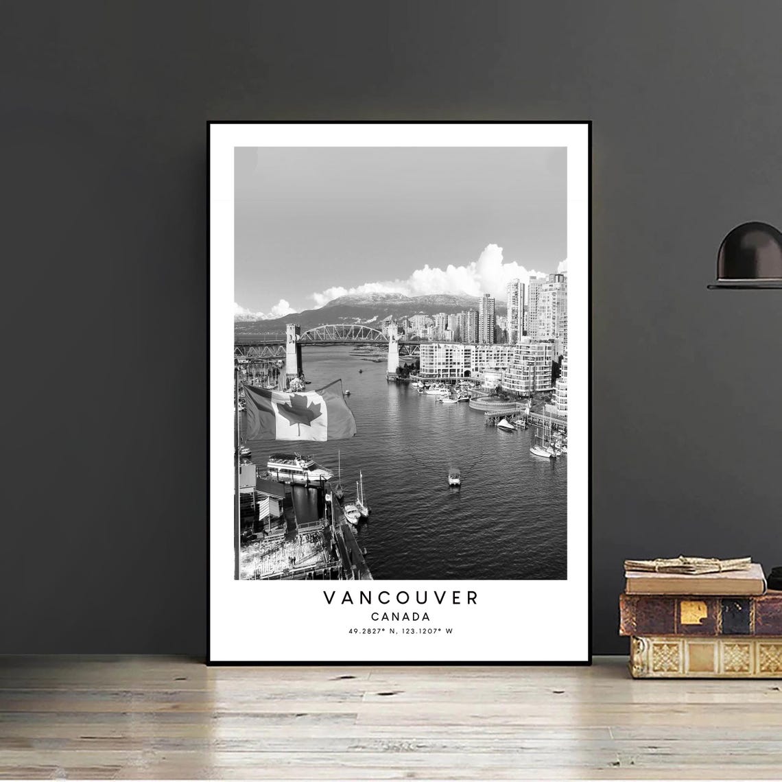 Vancouver Canada Minimalist Travel Poster - Image 2