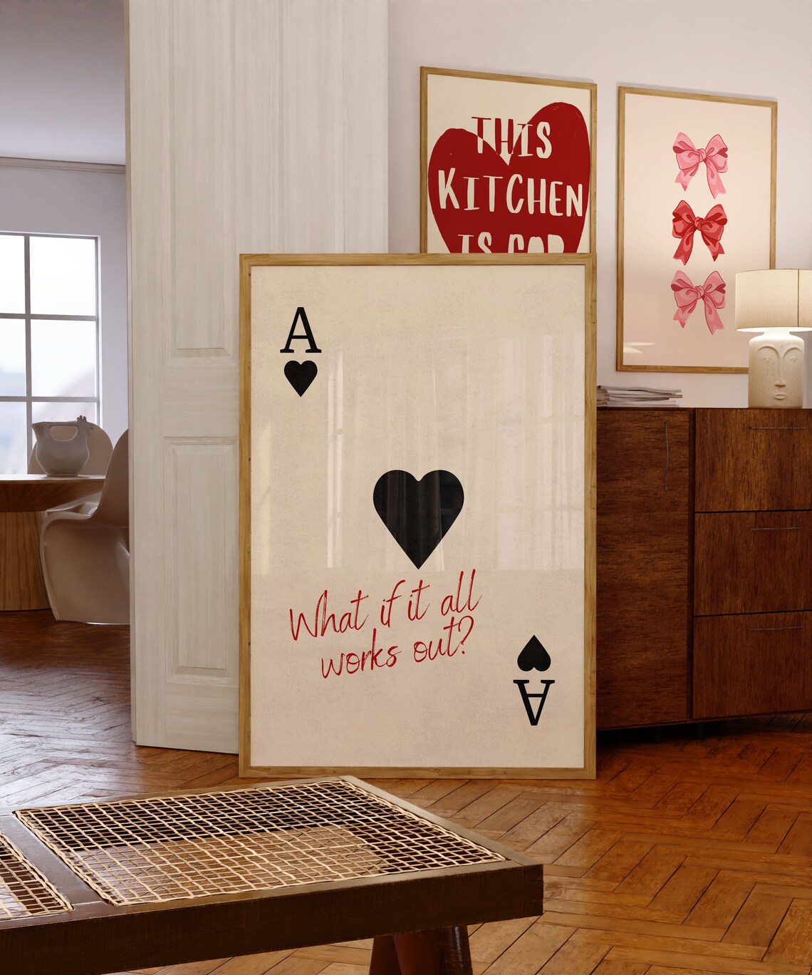 What If It All Works Out Ace Of Hearts Poster - Image 2