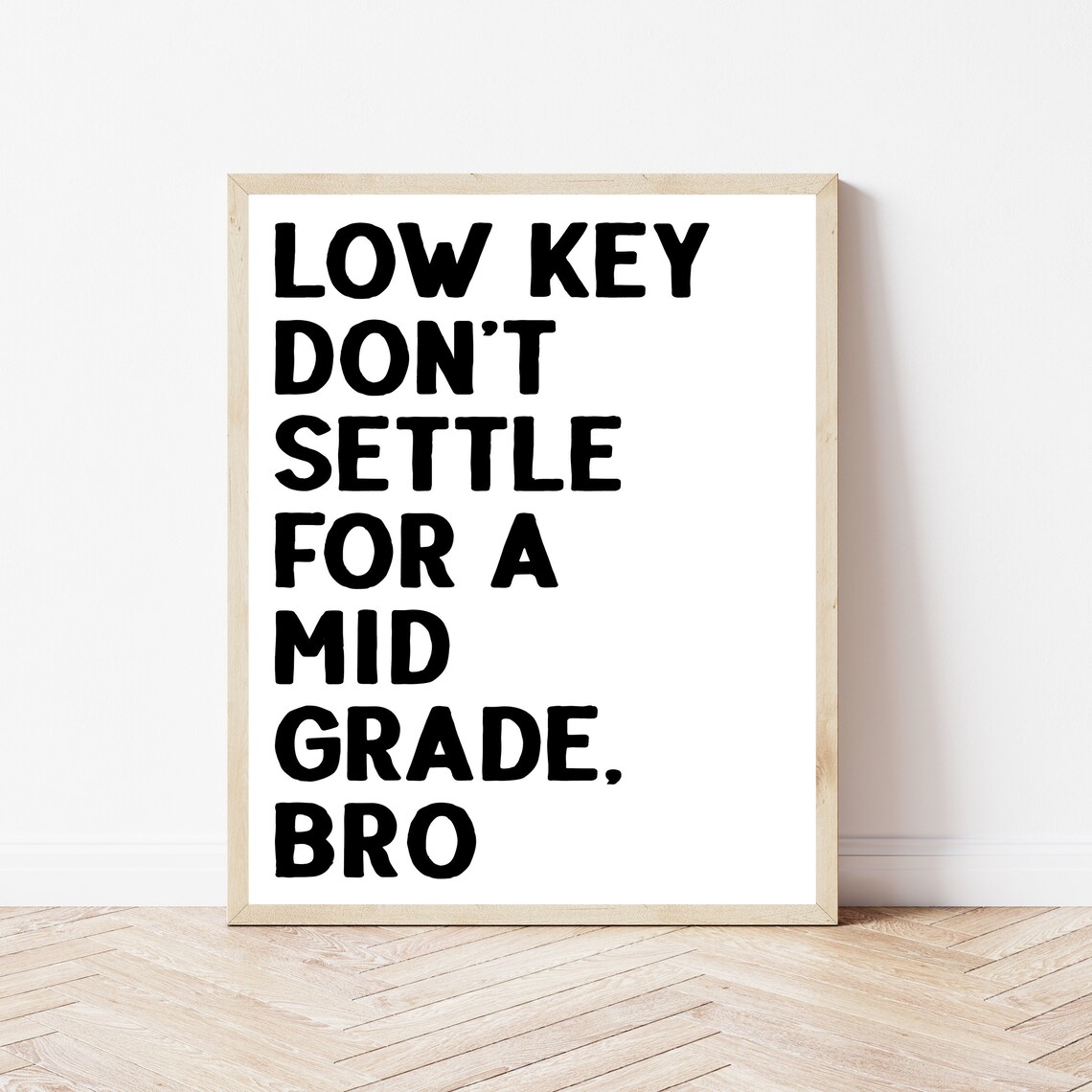 High School Classroom Math English Science Art Print