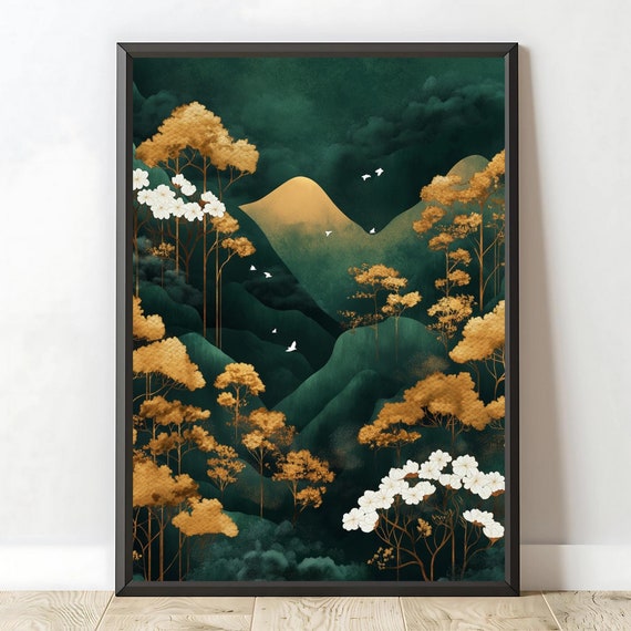 Japanese Wall Art Vintage Art Print Exhibition Poster Yayoi Kusama Hokusai Decor Japandi Asian Prints For Home