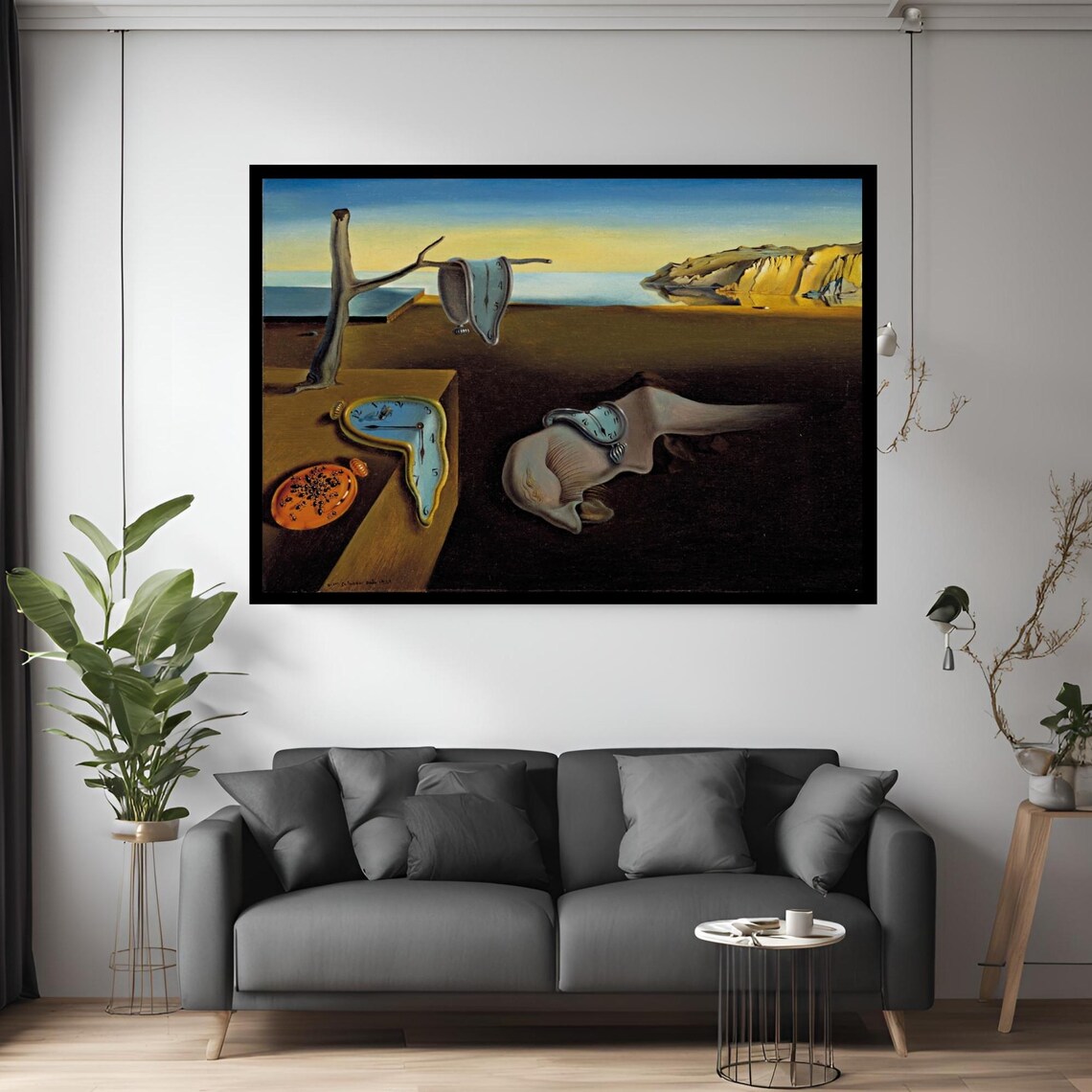 Salvador Dali The Persistence of Memory Melting Clocks Art Print