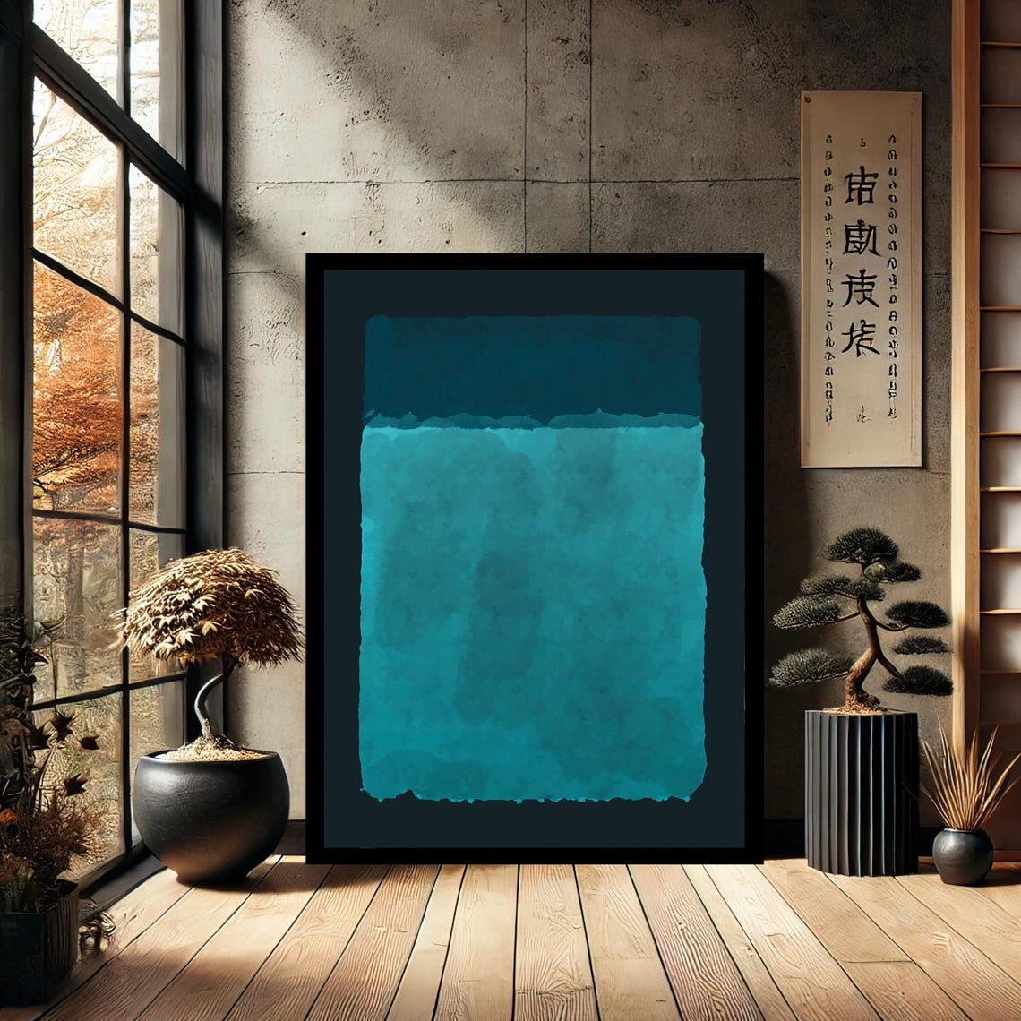 Mark Rothko Minimalist Canvas Print Painting Wall Art Reproduction Abstract Modern Home Decor