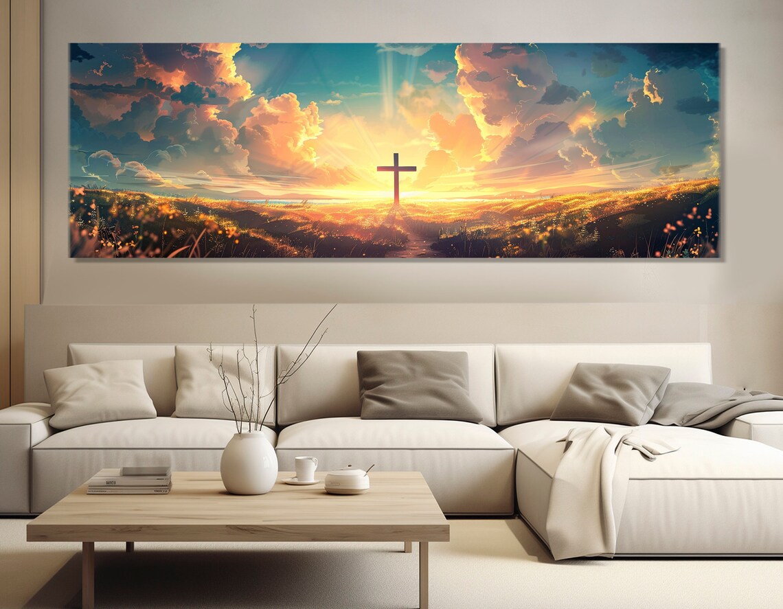 The Power Of The Cross Christian Wall Art Print