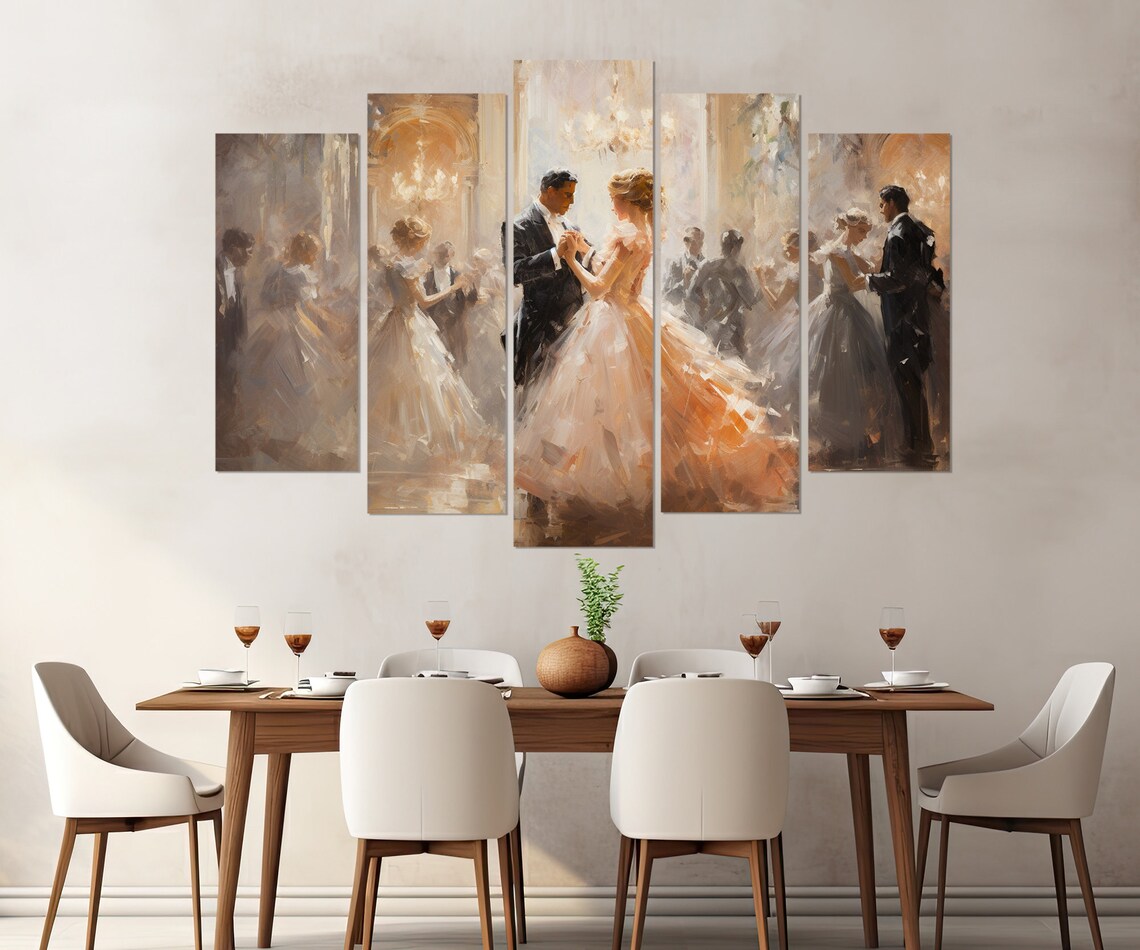 Ballroom Dancing Vintage Dance Wall Art Print - Image 3
