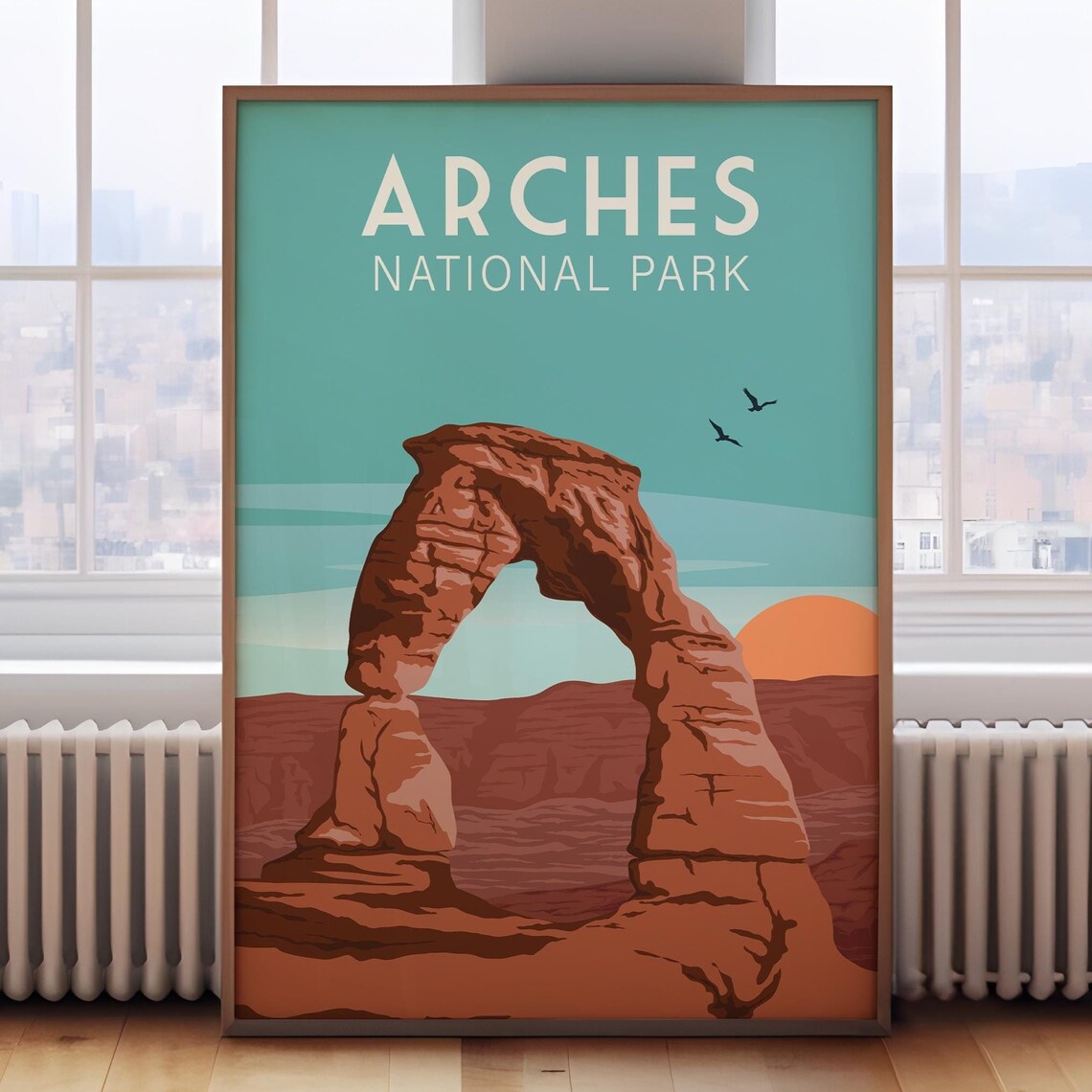 Arches National Park, Utah Travel Poster Print